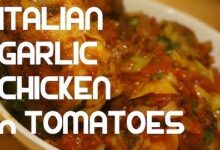 Συνταγή για ιταλικό κοτόπουλο με ντομάτες